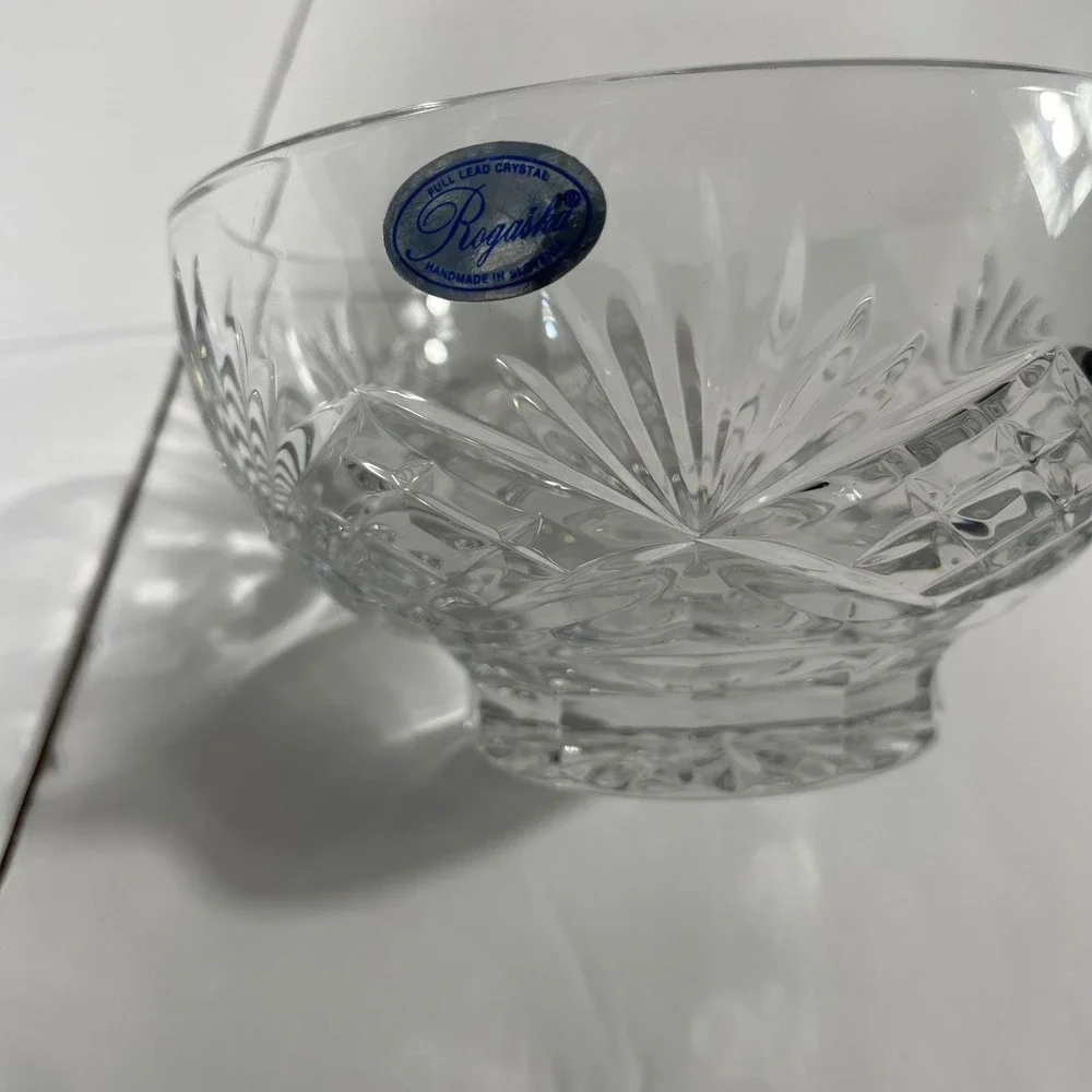 Rogaska Full Lead Crystal Bowl 4.5